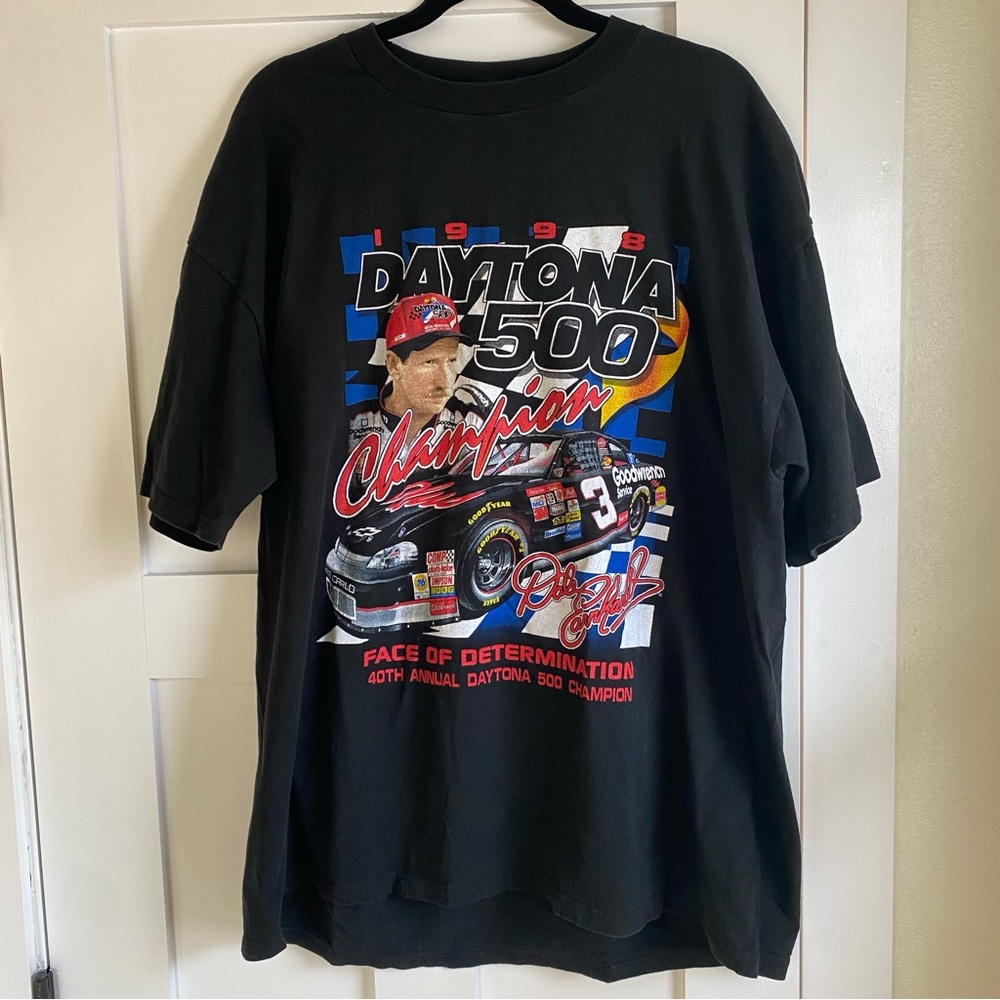 Vintage 90’s Competitors View Dale Earnhardt Sr. Daytona 500 T-Shirt